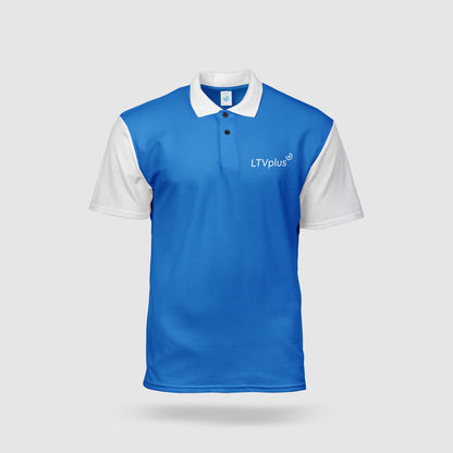 LTVplus Branded Short-Sleeved Polo Shirt
